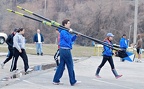 Ruth Carrying Oars